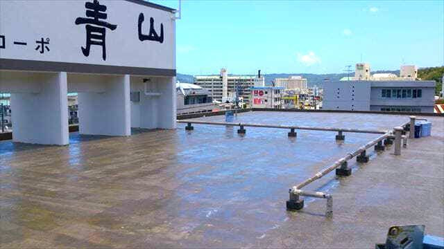 与那原町　屋上防水工事１